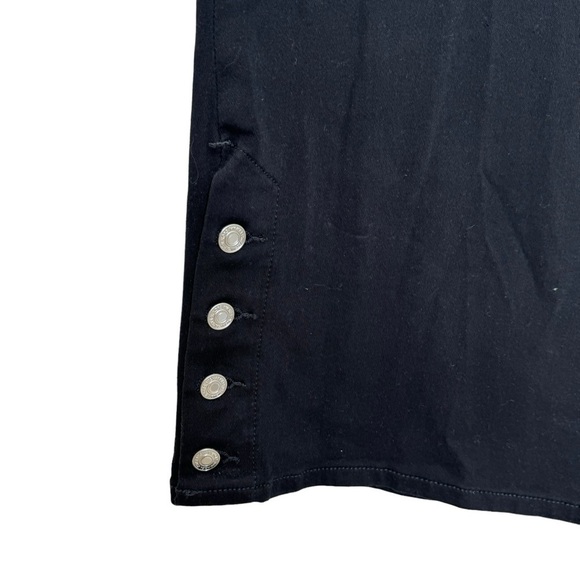 NWT MICHAEL MICHAEL KORS Black Wide Leg Crop Pant Size 22W - Picture 2 of 7